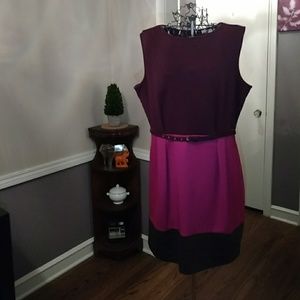 NY & Co Color Block Dress